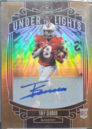 Trey Sermon [Premium Penmanship Bronze] #167