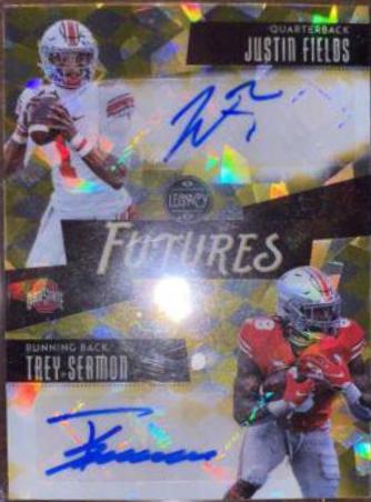 Trey Sermon [Premium Penmanship Diamond] #167
