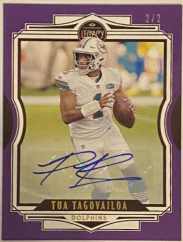 Tua Tagovailoa [Violet Autographs] #48