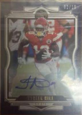 Tyreek Hill [Blue Autographs] #92