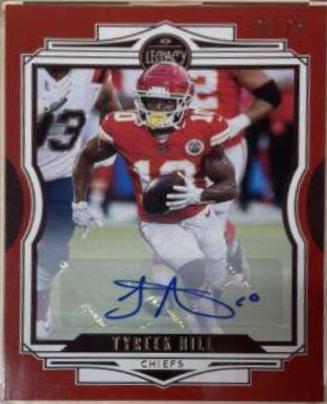 Tyreek Hill [Red Autographs] #92