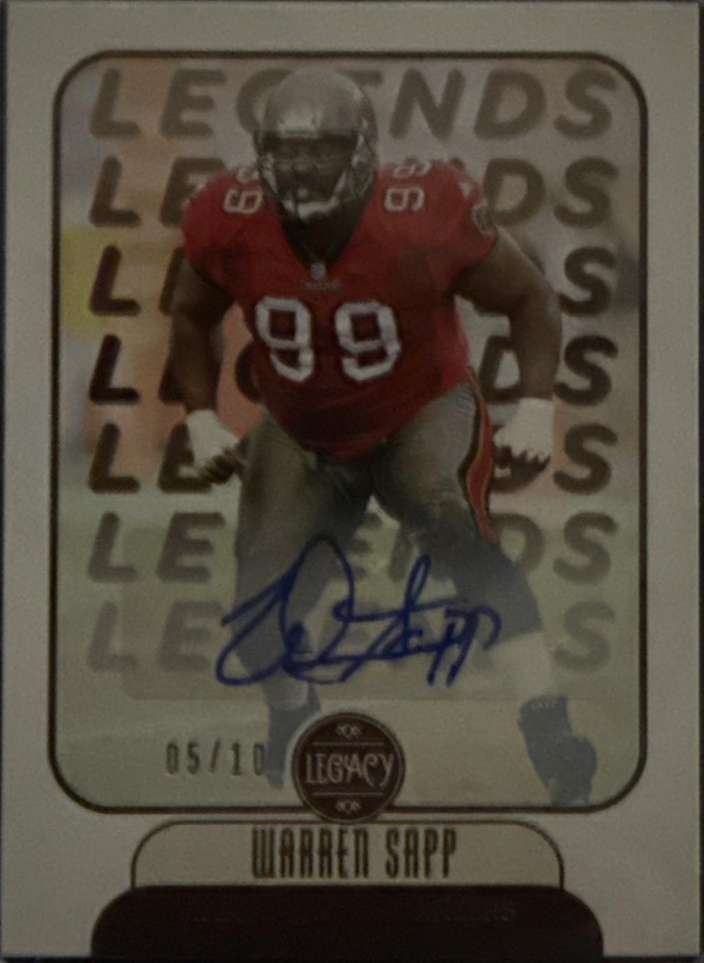 Warren Sapp [Autographs] #108