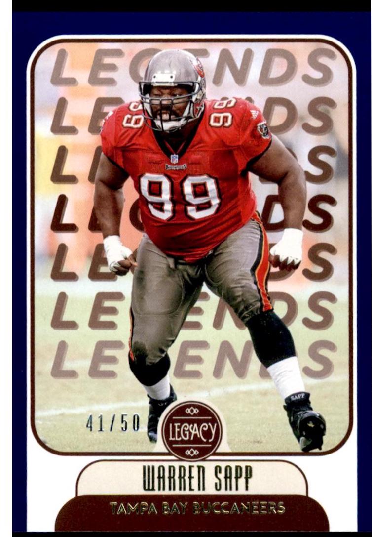 Warren Sapp [Blue] #108