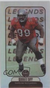 Warren Sapp [Premium Edition Silver Mini] #108