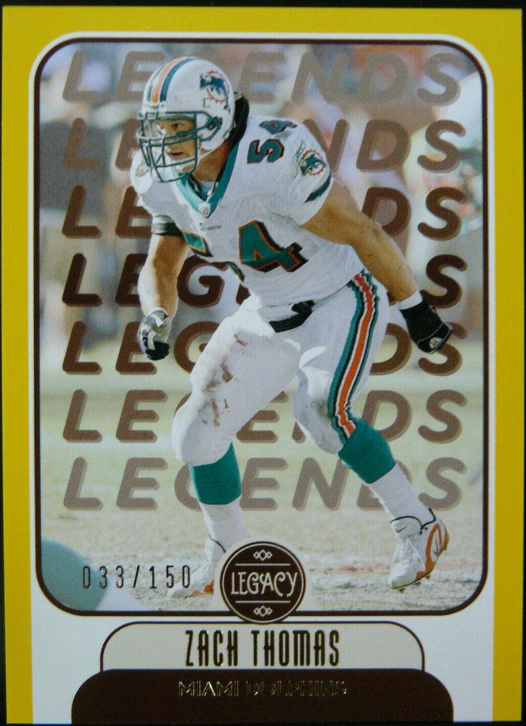 Zach Thomas [Yellow] #113