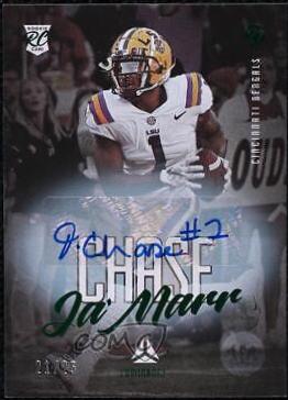 Ja'Marr Chase [Green Autograph] #116