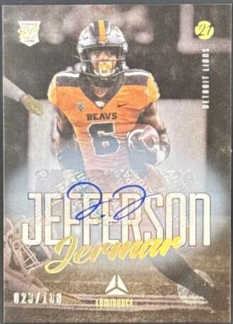 Jermar Jefferson [Gold Autograph] #154