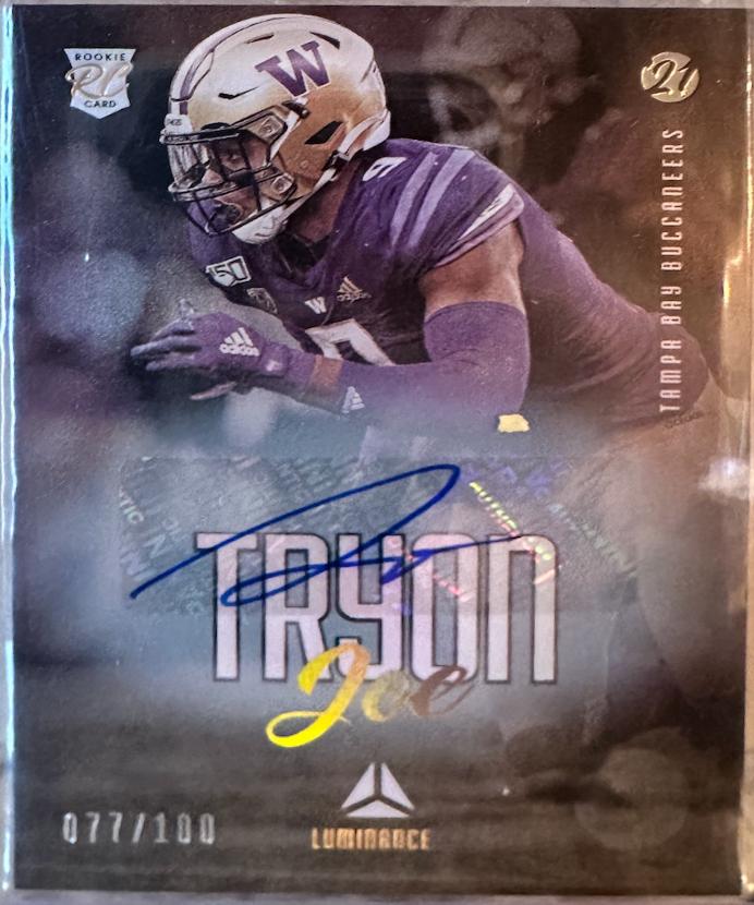 Joe Tryon [Gold Autograph] #137
