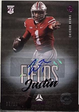 Justin Fields [Pink Autograph] #111