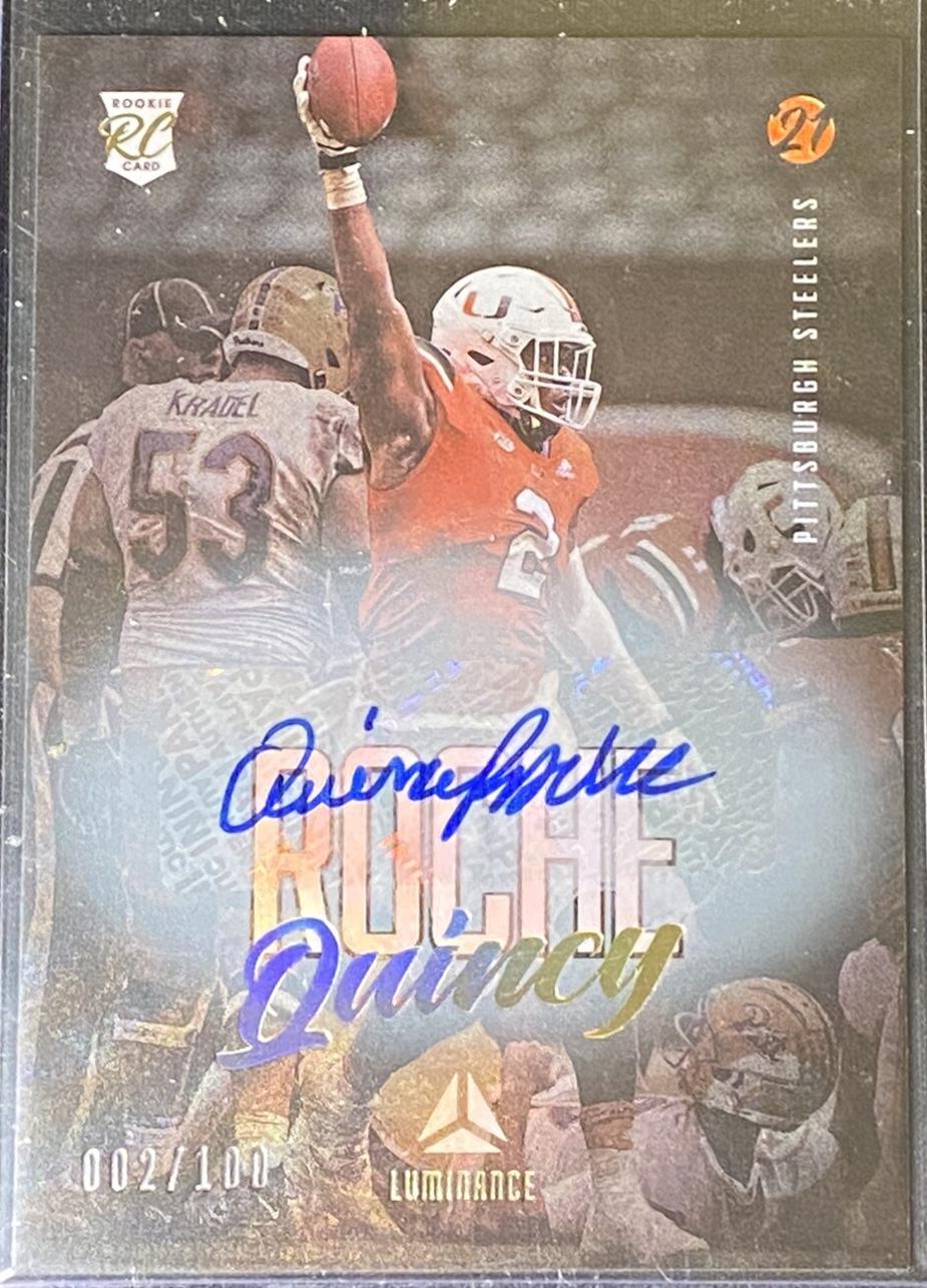 Quincy Roche [Gold Autograph] #182