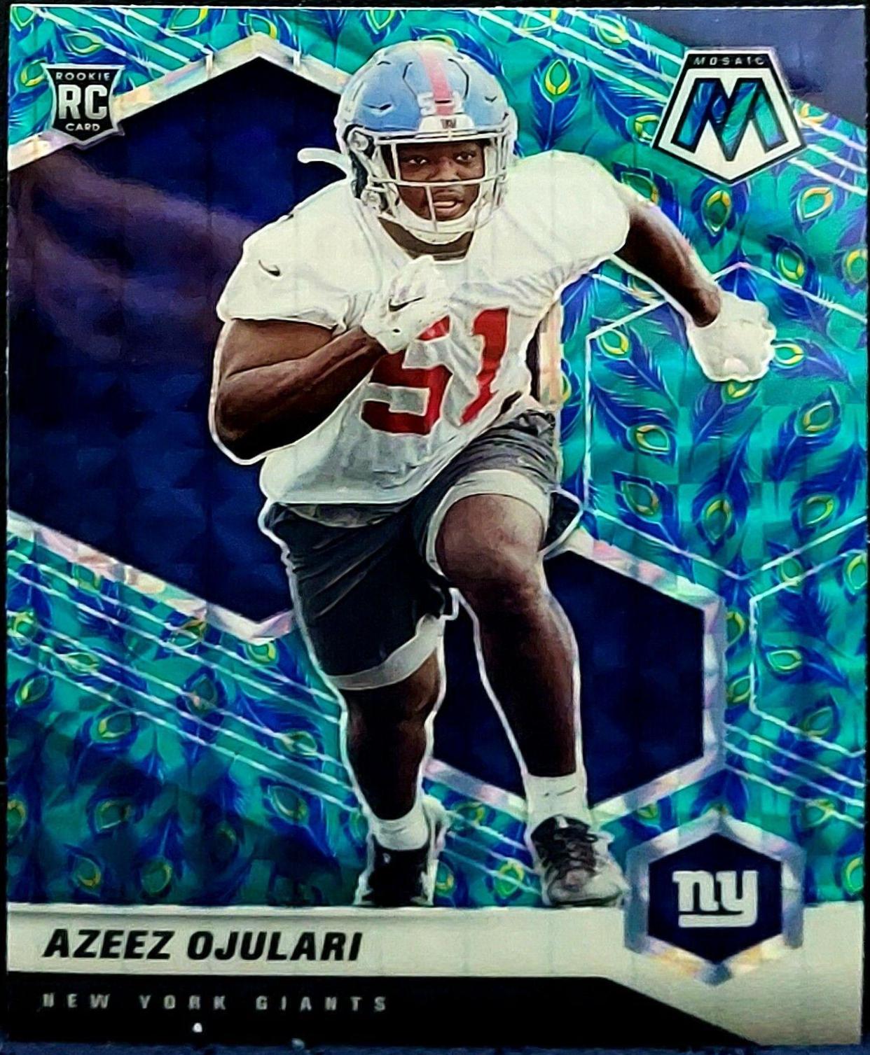 Azeez Ojulari [Choice Peacock Mosaic] #356