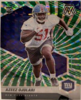 Azeez Ojulari [Green Swirl Mosaic] #356