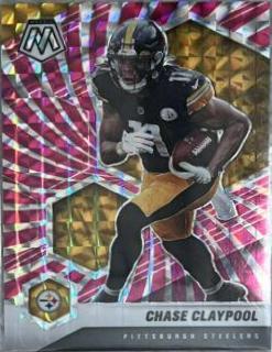 Chase Claypool [Pink Swirl Mosaic] #169
