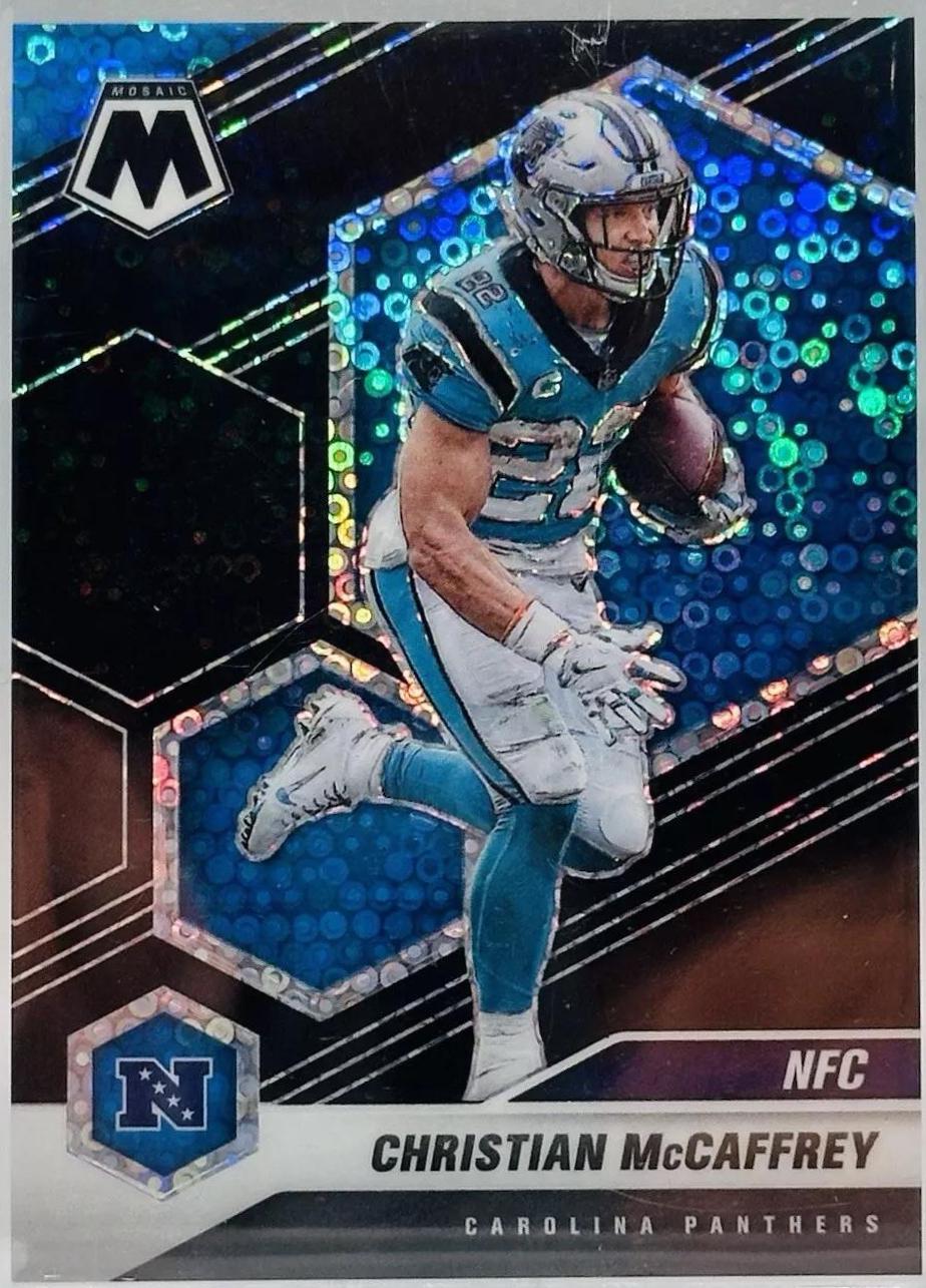 Christian McCaffrey [Blue Disco] #210