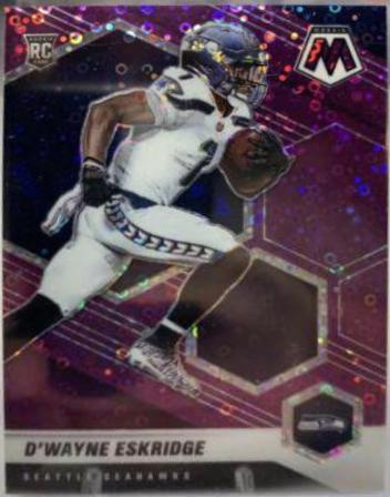 D'Wayne Eskridge [No Huddle Purple Mosaic] #319