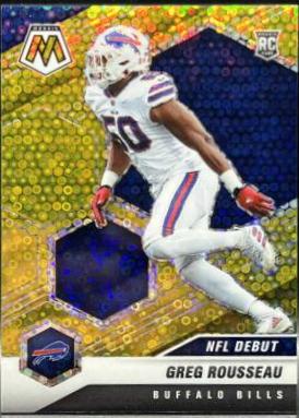 Greg Rousseau [No Huddle Gold Mosaic] #259