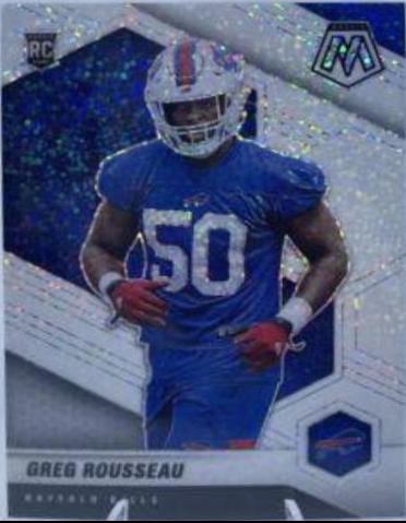 Greg Rousseau [White Sparkle] #353