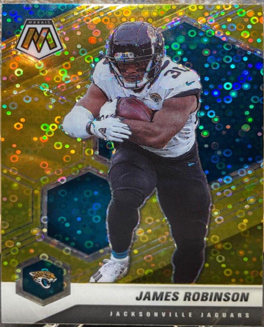 James Robinson [No Huddle Gold Mosaic] #99