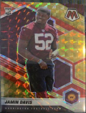 Jamin Davis [Choice Fusion Red & Yellow] #364