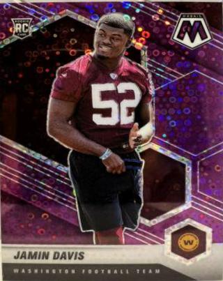 Jamin Davis [No Huddle Purple Mosaic] #364