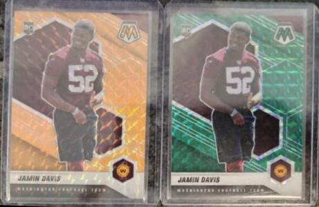 Jamin Davis [Orange Fluorescent] #364