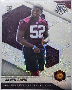 Jamin Davis [White Sparkle] #364