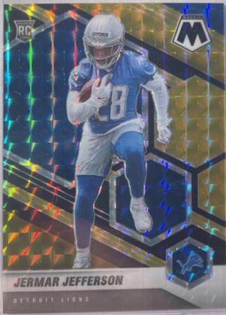 Jermar Jefferson [Choice Black Gold Mosaic] #375