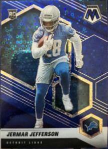 Jermar Jefferson [No Huddle Blue Mosaic] #375