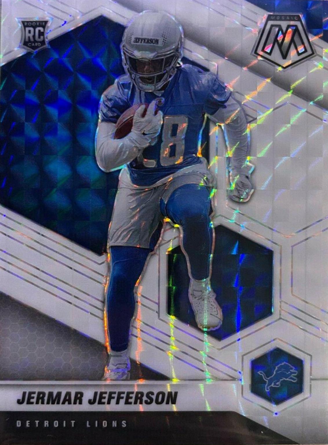 Jermar Jefferson [White Mosaic] #375