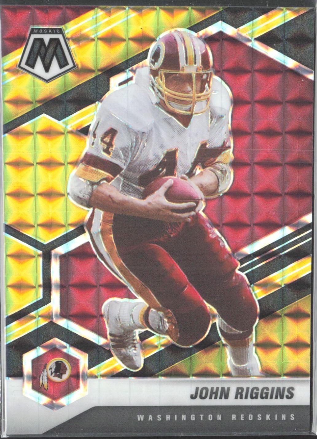 John Riggins [Choice Black Gold Mosaic] #198