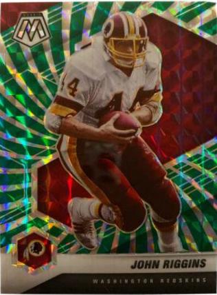 John Riggins [Green Swirl Mosaic] #198