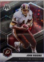 John Riggins [No Huddle Silver Mosaic] #198