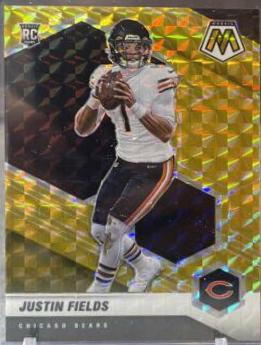 Justin Fields [Gold Mosaic] #304