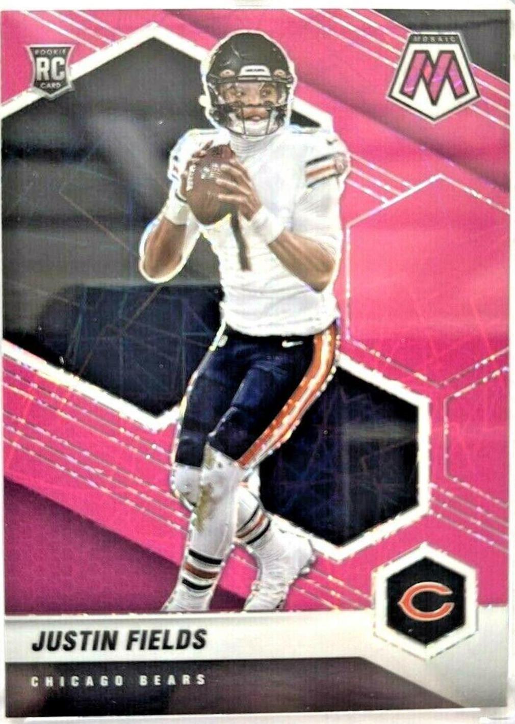 Justin Fields [Pink Fluorescent] #304