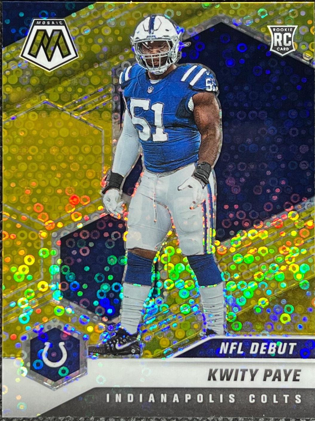 Kwity Paye [No Huddle Gold Mosaic] #260