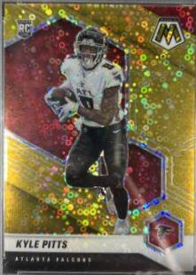 Kyle Pitts [No Huddle Gold Mosaic] #311