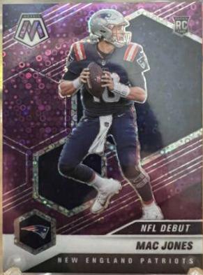 Mac Jones [No Huddle Purple Mosaic] #306