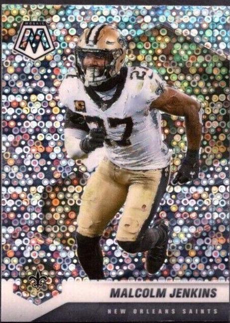 Malcolm Jenkins [No Huddle Silver Mosaic] #148