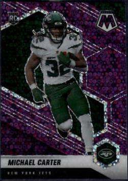Michael Carter [No Huddle Purple Mosaic] #335