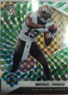 Michael Thomas [Green Swirl Mosaic] #145