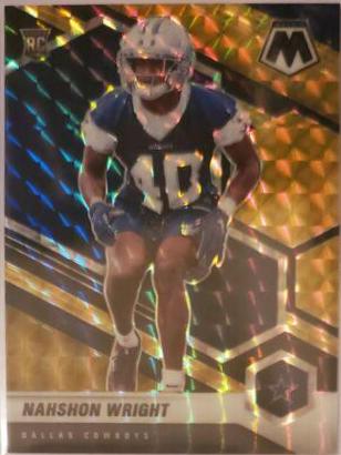 Nahshon Wright [Choice Black Gold Mosaic] #349