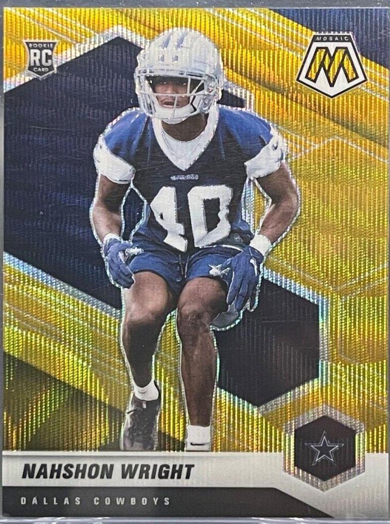 Nahshon Wright [Gold Wave Mosaic] #349