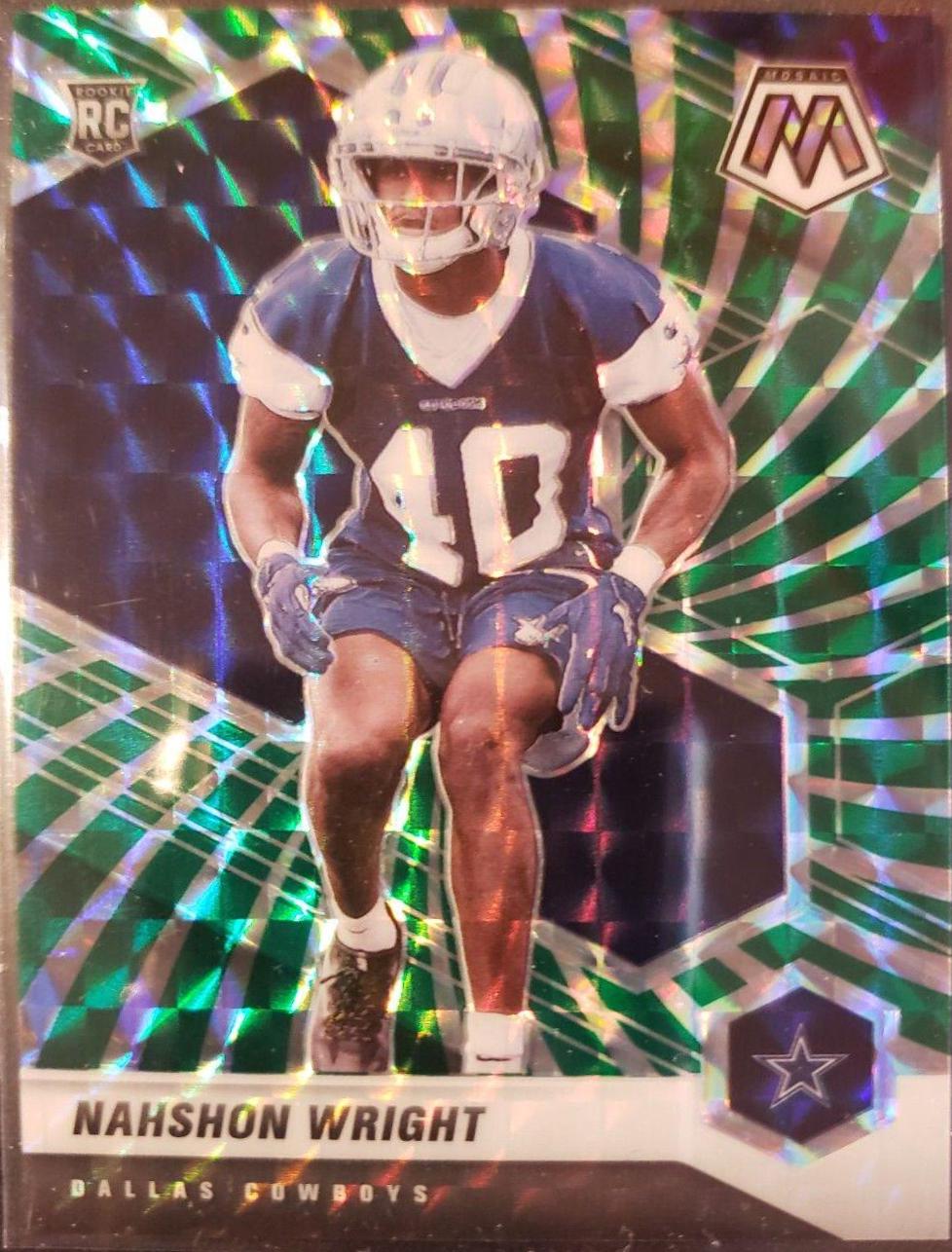 Nahshon Wright [Green Swirl Mosaic] #349