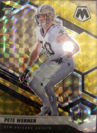 Pete Werner [Choice Black Gold Mosaic] #367