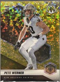 Pete Werner [No Huddle Gold Mosaic] #367
