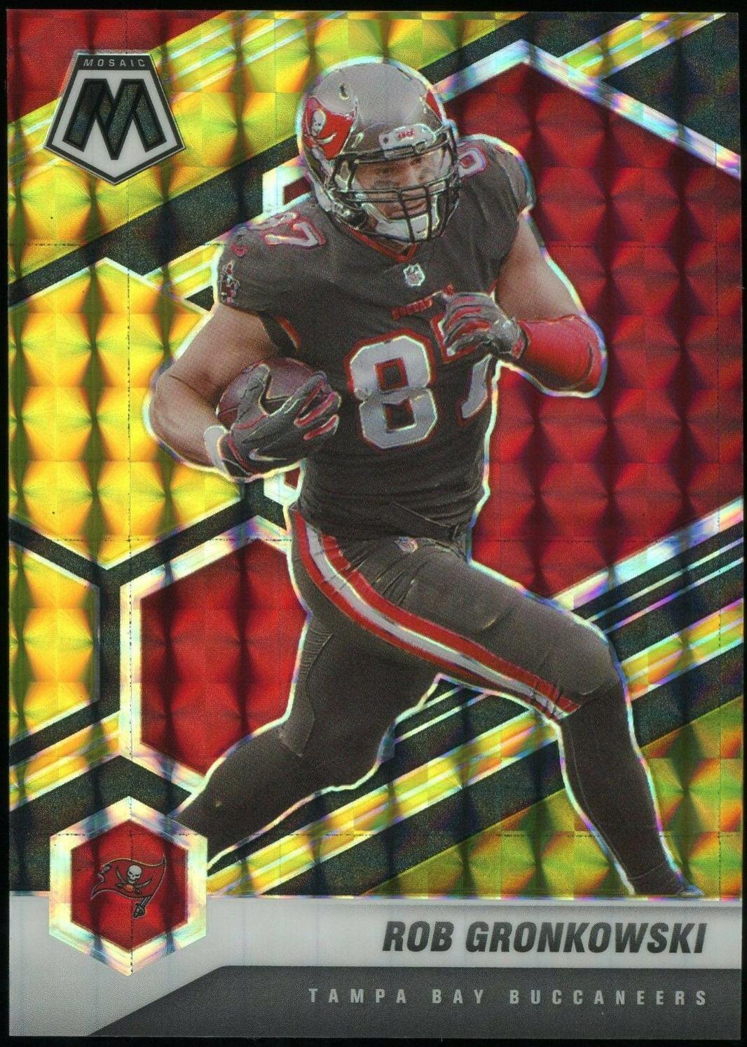 Rob Gronkowski [Choice Black Gold Mosaic] #188