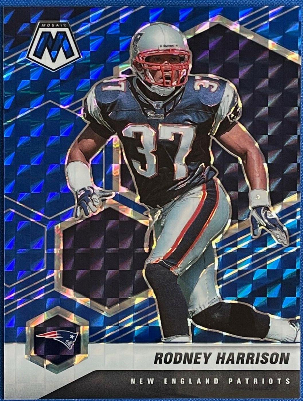 Rodney Harrison [Blue Mosaic] #136