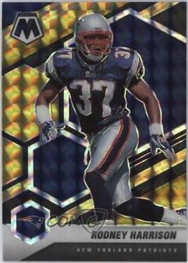 Rodney Harrison [Choice Black Gold Mosaic] #136