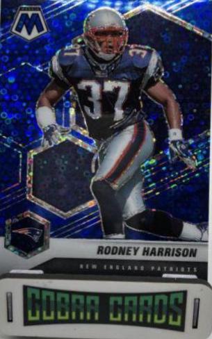 Rodney Harrison [No Huddle Blue Mosaic] #136