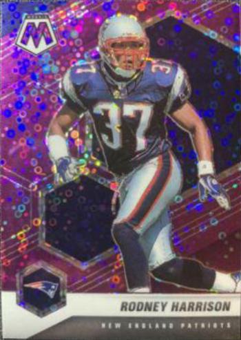 Rodney Harrison [No Huddle Purple Mosaic] #136